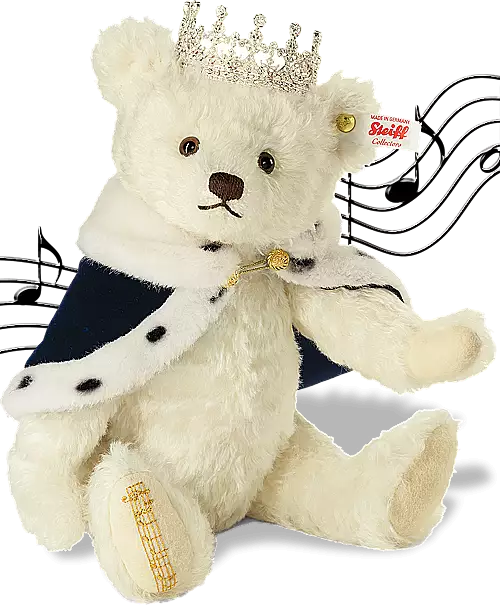 Steiff QUEEN ELIZABETH II Musical Steiff Bear