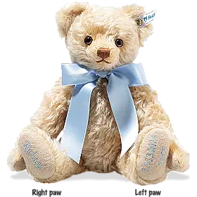Steiff Personalised Teddy Bear (Blue)