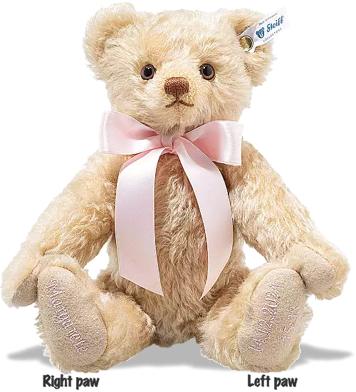 Steiff Personalised Teddy Bear (Pink)