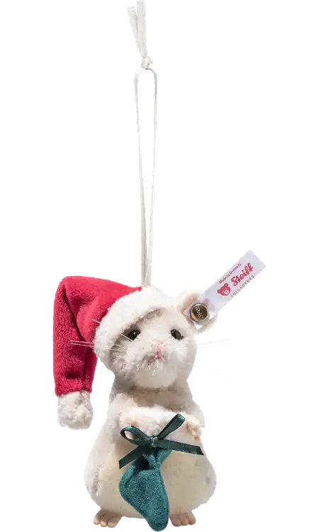 Steiff Christmas Mouse Ornament