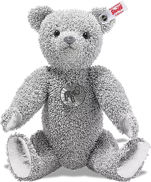 【美品】Steiff Platinum Paper Teddy bear 006999.png