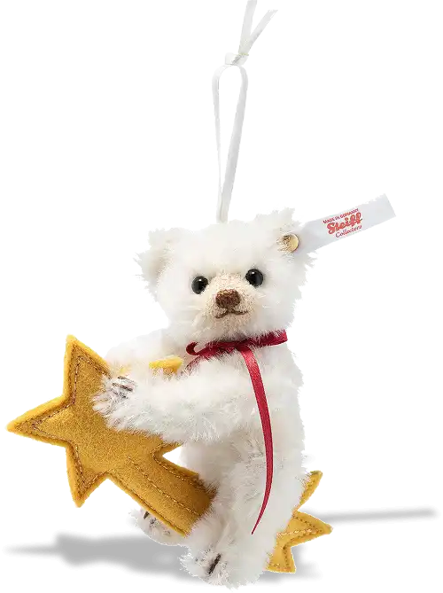 Steiff Christmas Ornament on Shooting Star