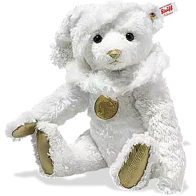 Steiff Musical White Christmas Bear