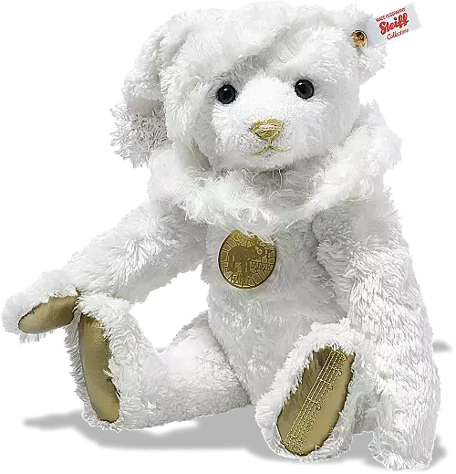 Steiff Musical White Christmas Bear