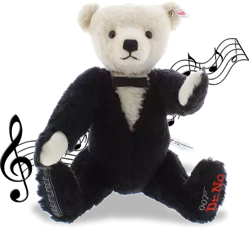 Steiff James Bond Musical Bear