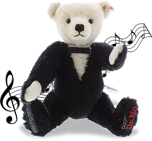 Steiff James Bond Musical Bear