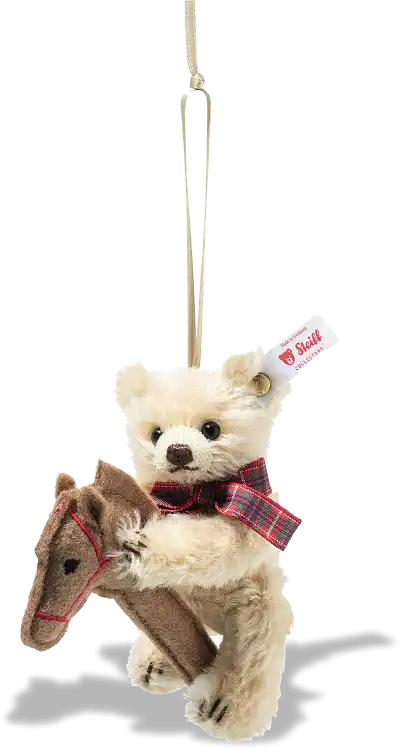 Steiff Teddy Bear on Hobby Horse
