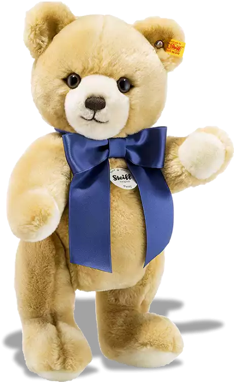 Steiff Petsy Teddy Bear with colourful bow