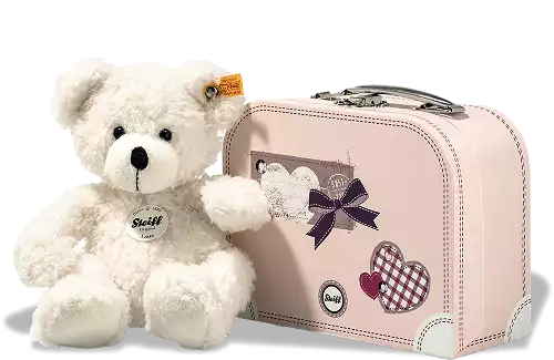 Steiff Lotte in suitcase