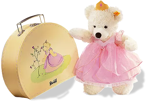 Steiff Lotte Teddy Bear Princess in Suitcase