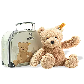 Steiff Jimmy in suitcase