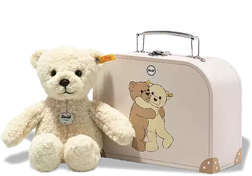 Steiff Mila Teddy Bear in suitcase