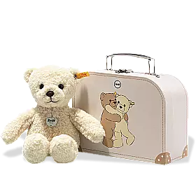Steiff Mila Teddy Bear in suitcase