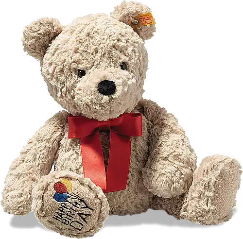Steiff Jimmy Teddy Bear - Happy Birthday