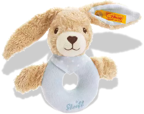 Steiff Hoppel Rabbit Grip Toy