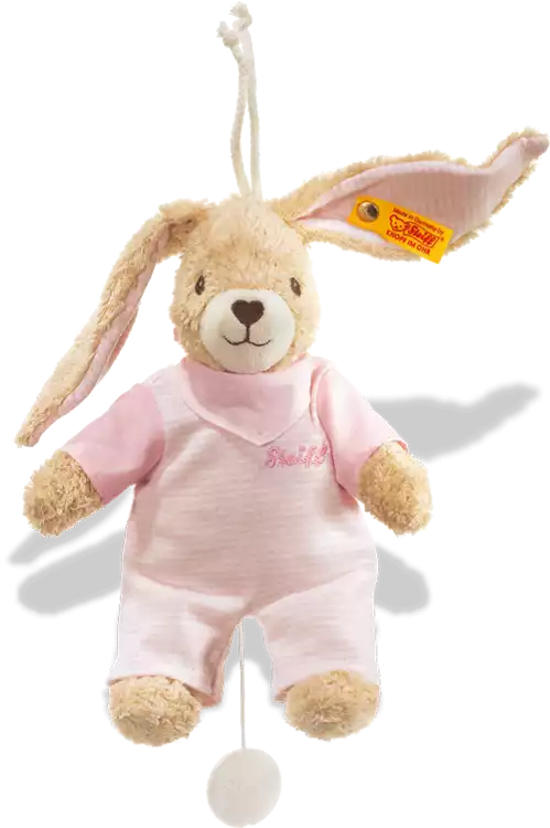 Steiff Bear Hoppel Rabbit Music Box