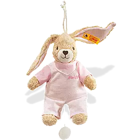 Steiff Bear Hoppel Rabbit Music Box