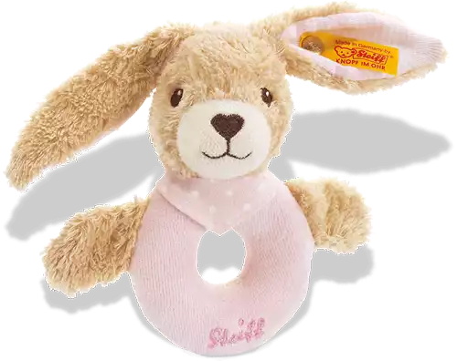 Steiff Hoppel Rabbit Grip Toy