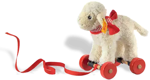 Steiff Pull-Along Linda Lamb
