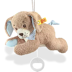 Steiff Teddy Good Night Dog Music Box