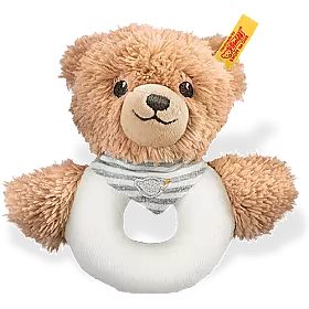 Steiff Teddy grey sleep well grip toy