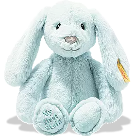 Steiff My First Hoppie Rabbit in Light Blue