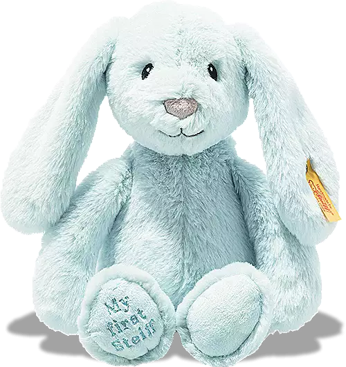 Steiff My First Hoppie Rabbit in Light Blue