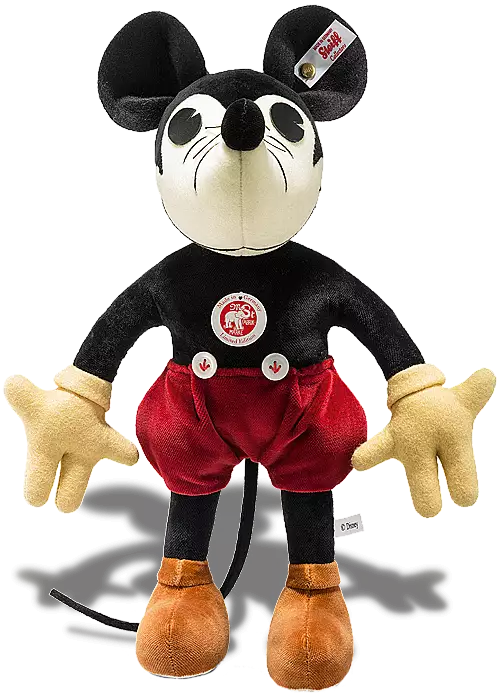 新同美品、Steiff/Disney #354007 ミニーマウス 1932 STEIFF DISNEY ARCHIVES MINNIE MOUSE 1932 Limited W Box