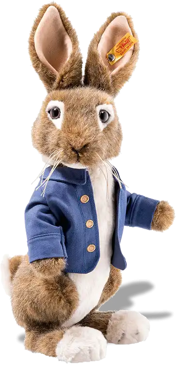 Steiff Peter Rabbit in Plush - gift for children to cuddle