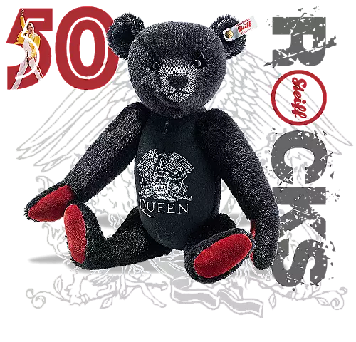 シュタイフ Steiff アンティークドール シンボルマーク ロゴ Queen 50周年 ブラック 355783.png?p=default
