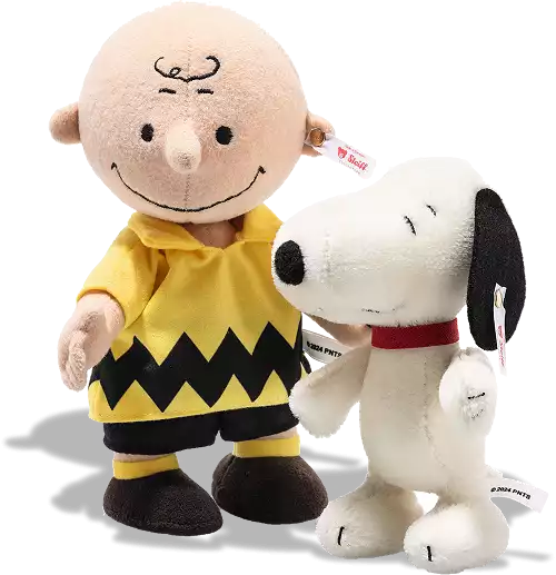 Steiff Charlie Brown with Snoopy