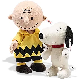 Steiff Charlie Brown with Snoopy