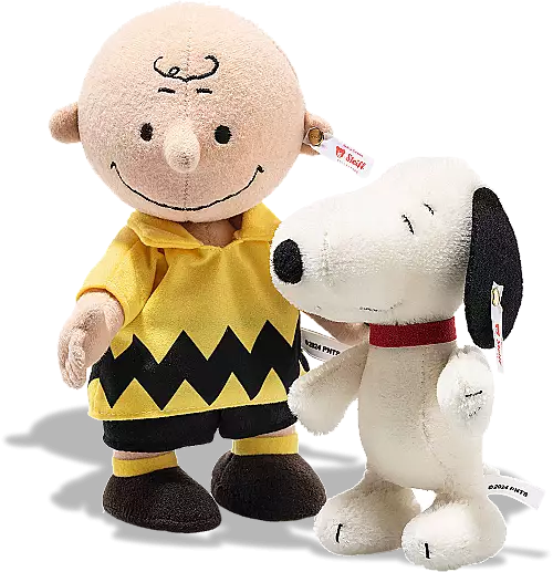 Steiff Charlie Brown with Snoopy