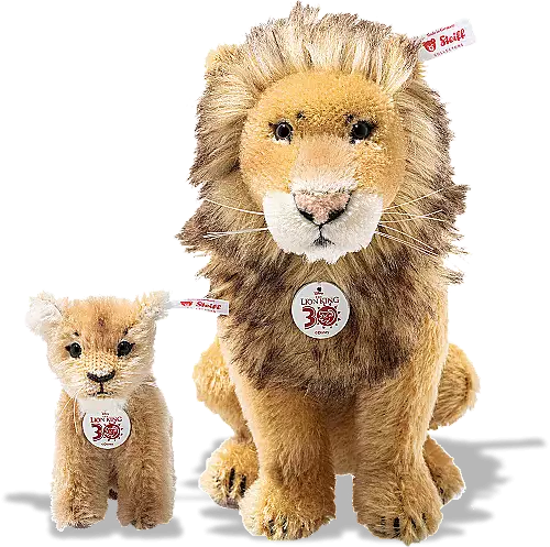 Steiff Mufasa and Simba Set