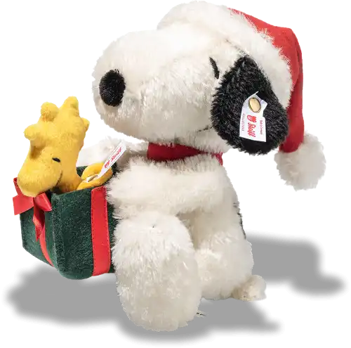 Steiff Snoopy with Woodstock Christmas Edition