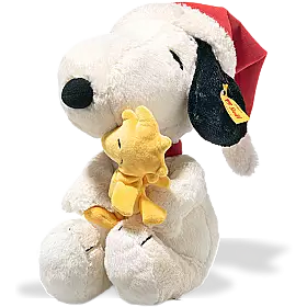 Steiff Snoopy Christmas with Woodstock