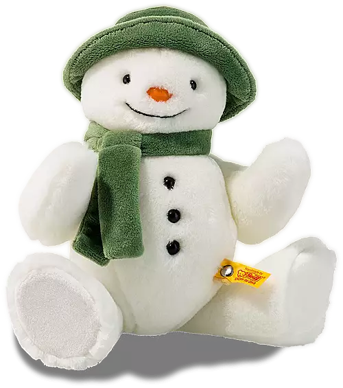 Steiff The Snowman - sitting for a rest