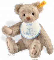 click to see Steiff  Personalised Birth Bear - 27cm in detail
