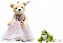 click to see Steiff Frog Prince & Pretty Princess in detail