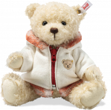 click to see Steiff  Mila Teddy Bear & Winter Jacket in detail