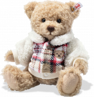 click to see Steiff  Ben Teddy Bear With Winter Jacket in detail
