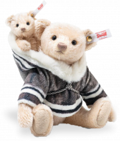 click to see Steiff  Mama Bear With Baby in detail