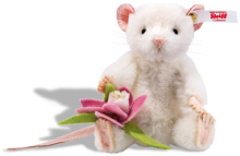 click to see Steiff Lizzy Mouse Made From Alpaca in detail