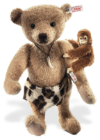 click to see Steiff  Johnny And Monkey Jocko in detail