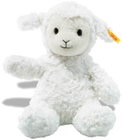 click to see Steiff Fuzzy Lamb Soft Cuddly Friend in detail