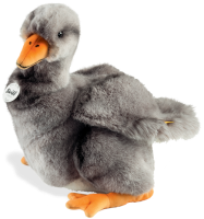 click to see Steiff  Tapsy Grey Goose in detail