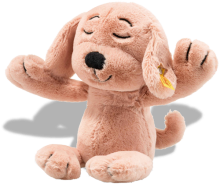 click to see Steiff Caramel Dog Cuddly Friend in detail