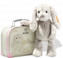 click to see Steiff  Hoppie Rabbit With Suitcase in detail