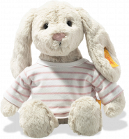 click to see Steiff  Hopppie Rabbit With T Shirt in detail