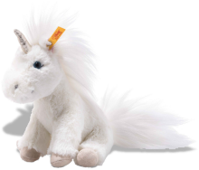click to see Steiff  Cuddly Floppy Unica Unicorn in detail